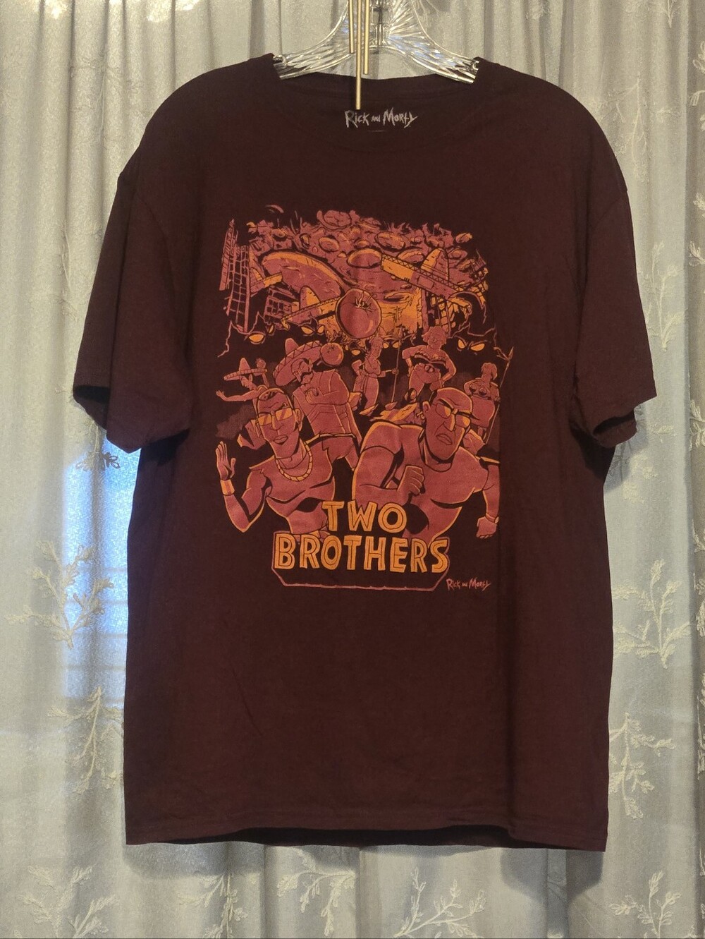 Rick And Morty "Two Brothers" Lootwear Exclusive Mens Shirt Size Large